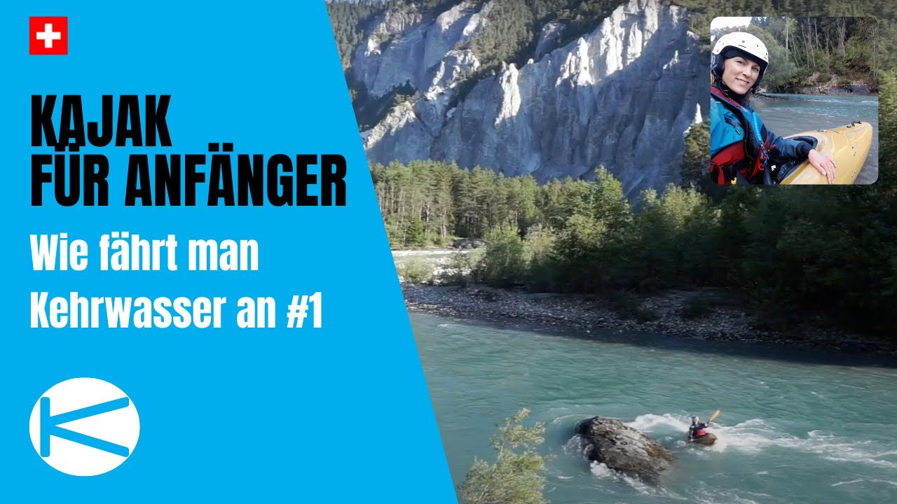 Wie Kehrwasser fahren im Kajak?  Die ersten Schritten #1