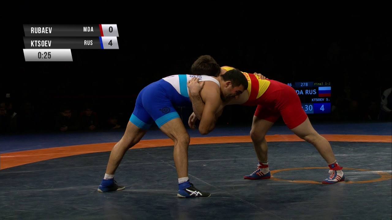 RUBAEV GEORGII (MDA) - KTSOEV SOSLAN (RUS) - 86 турнир  