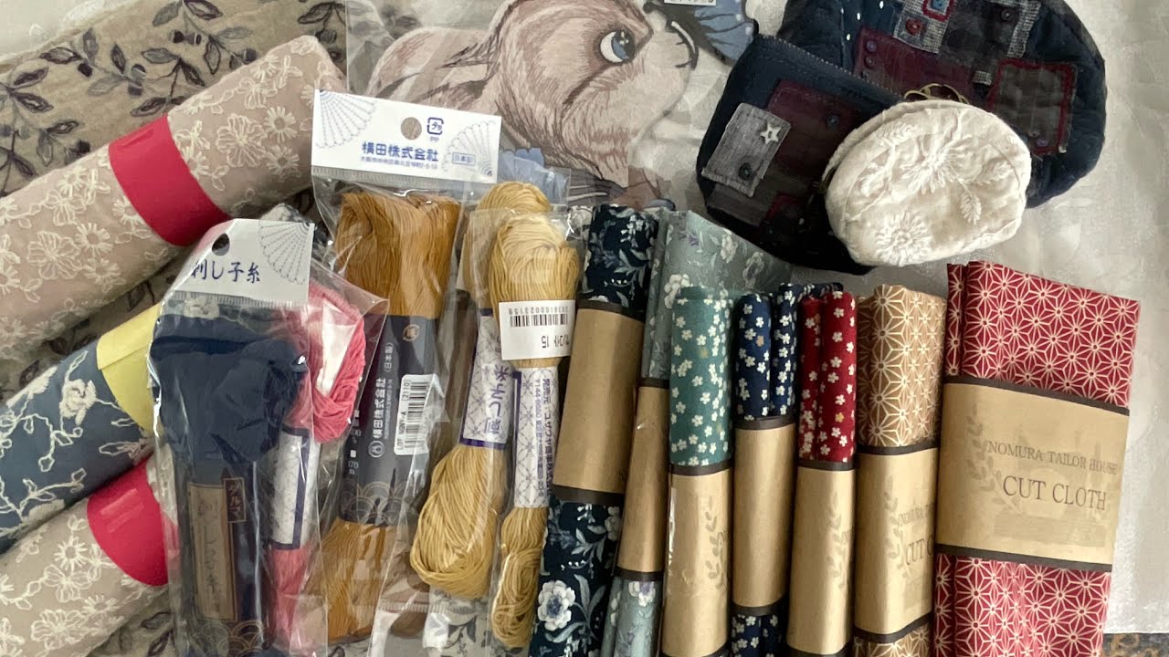 Part 7 Shopping haul from my textile tour of Japan .. #patchworkninja #japanshopping