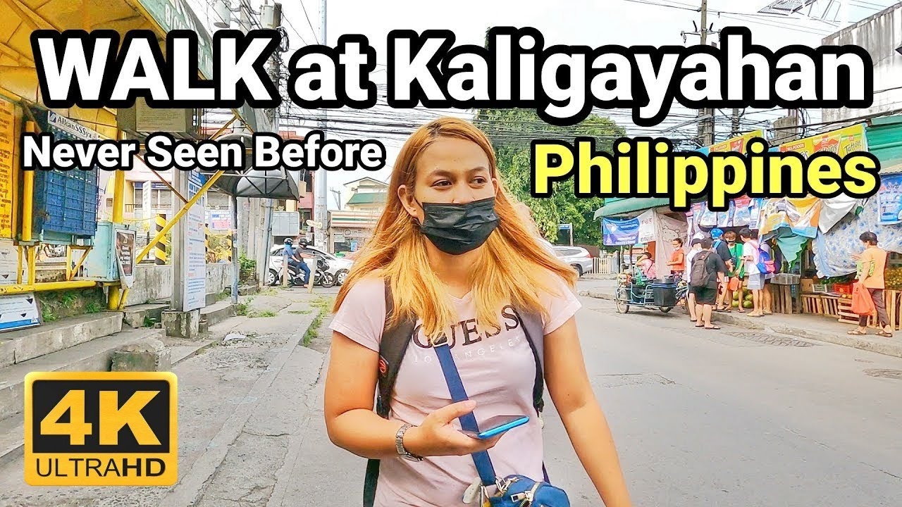 A LOVELY WALK from Diamond Village to Zabarte Road KALIGAYAHAN Philippines [4K] 🇵🇭