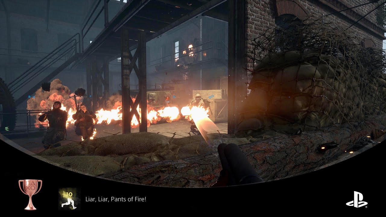 Liar, Liar, Pants of Fire! Trophy Unlocked - Hell Let Loose PS5