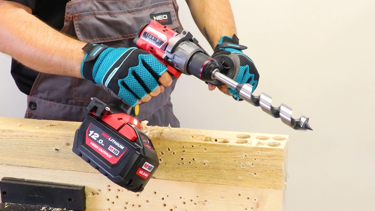 Is this the BEST Cordless Drill Ever Made? 158Nm Milwaukee M18 FUEL FDD3 Test