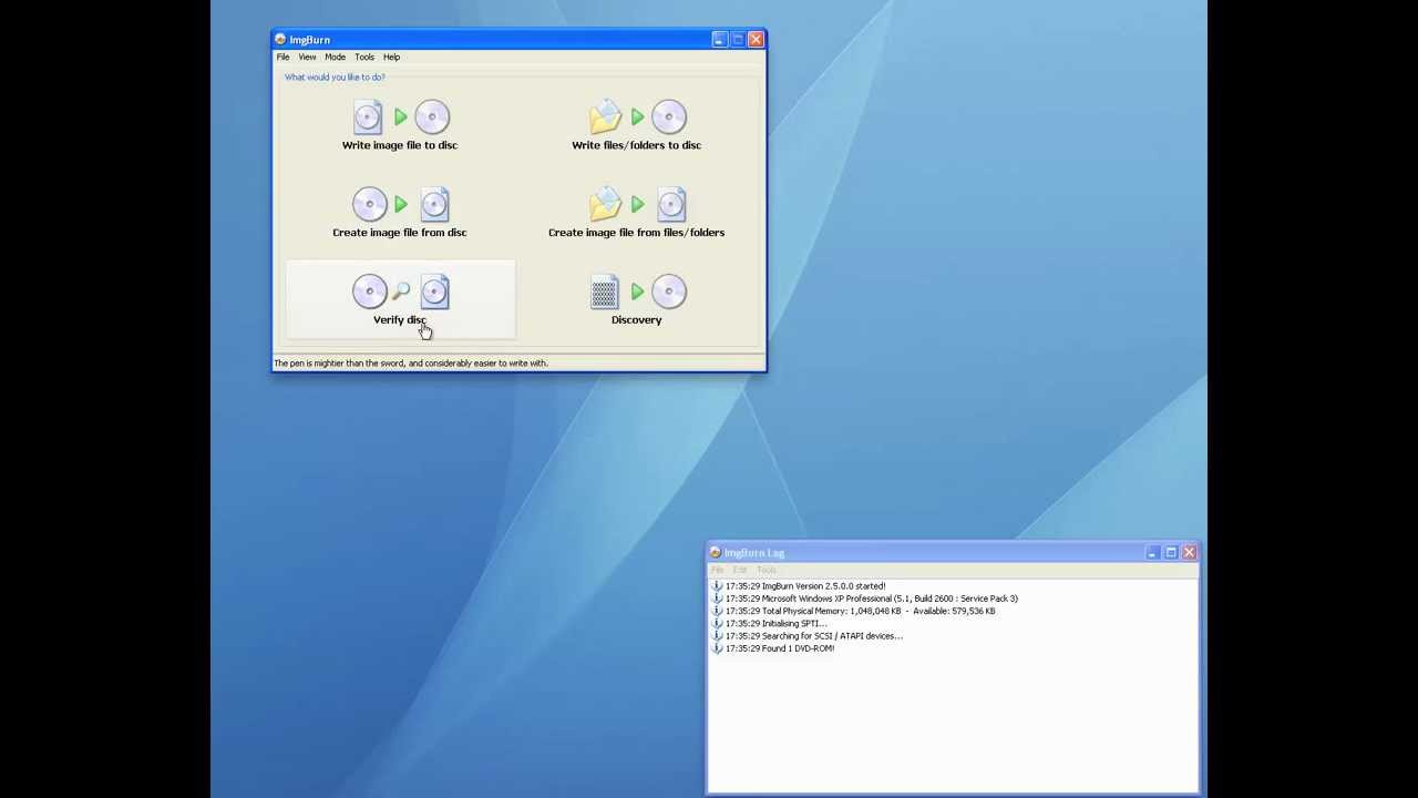 Burn Image Software for CD & DVD Copying and Creating an ISO File