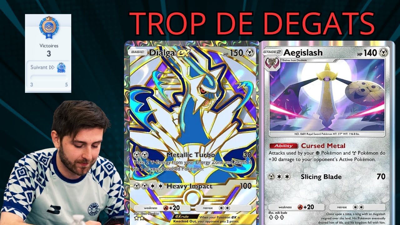 DIALGA AVEC UNE ÉPÉE ?? J'AI RIEN DIT CE DECK EST TROP FORT !!