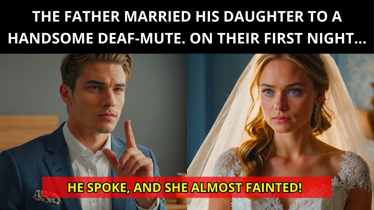 A FATHER CHOSE A DEAF-MUTE MAN FOR HIS DAUGHTER. WHAT HAPPENED ON THE FIRST NIGHT WAS SURPRISING...