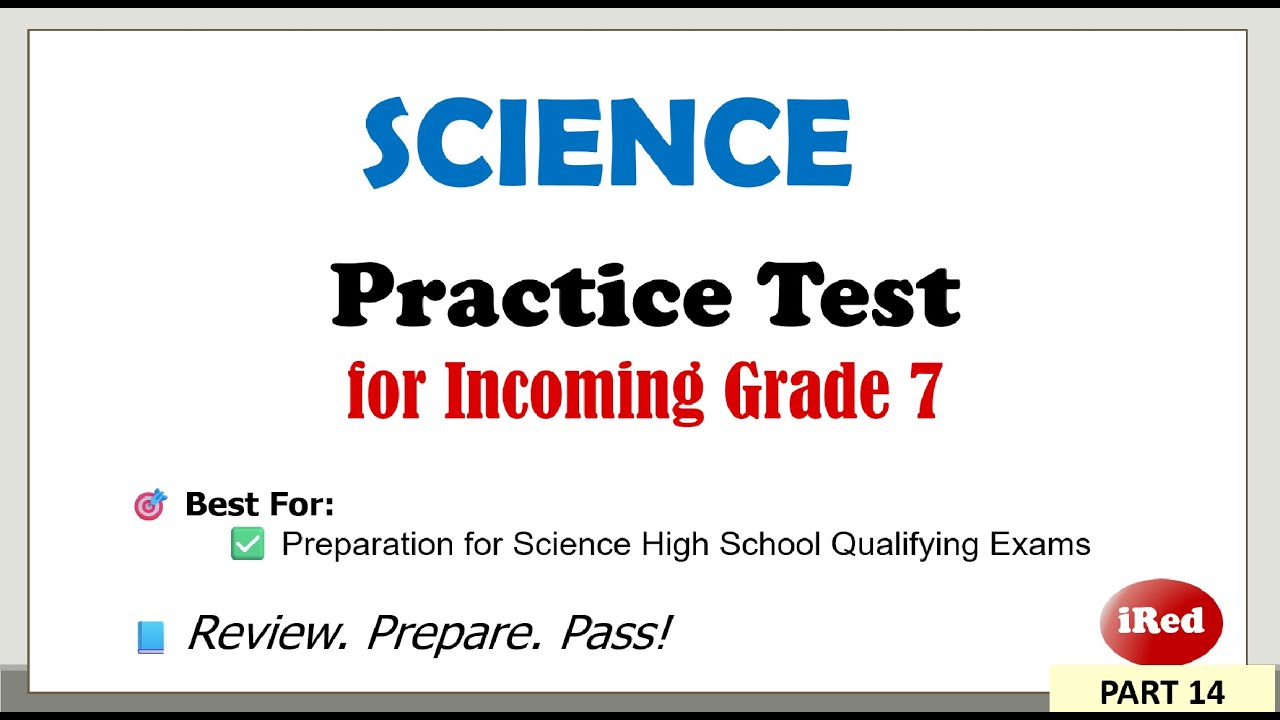 Science Practice Test For Grade 6 | Science High School Entrance Exams PART 14