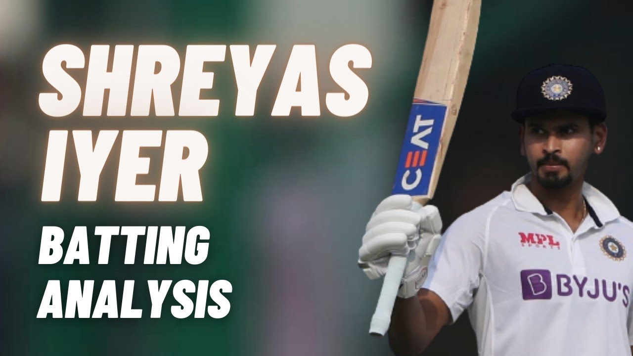Shreyas Iyer Batting Technique Analysis & Stance | Cricket Technique Analysis