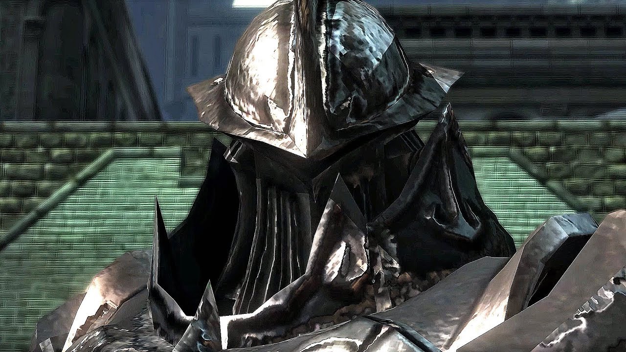 Demon's Souls - Tower Knight Boss Fight (4k 60fps)