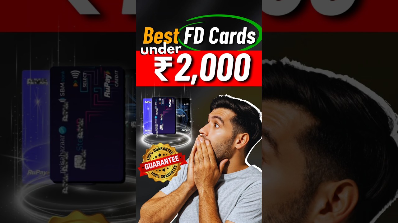 Top 3 Best FD Credit Card Under 2000 ✨
