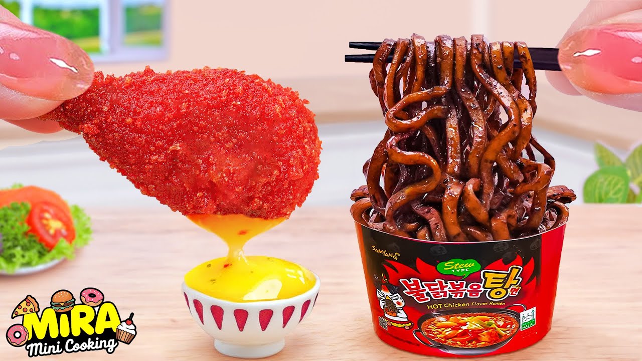 Resep Fast Food 🍗 Ayam Goreng Saus Korea Super Renyah ✨ Mira Mini Cooking