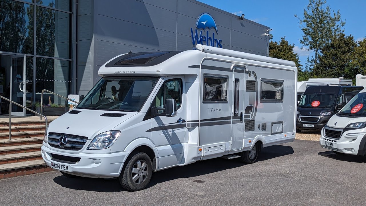 For Sale Webbs Motor Caravans! Auto-Sleeper Buford - Automatic. 2014 - 17000 millage