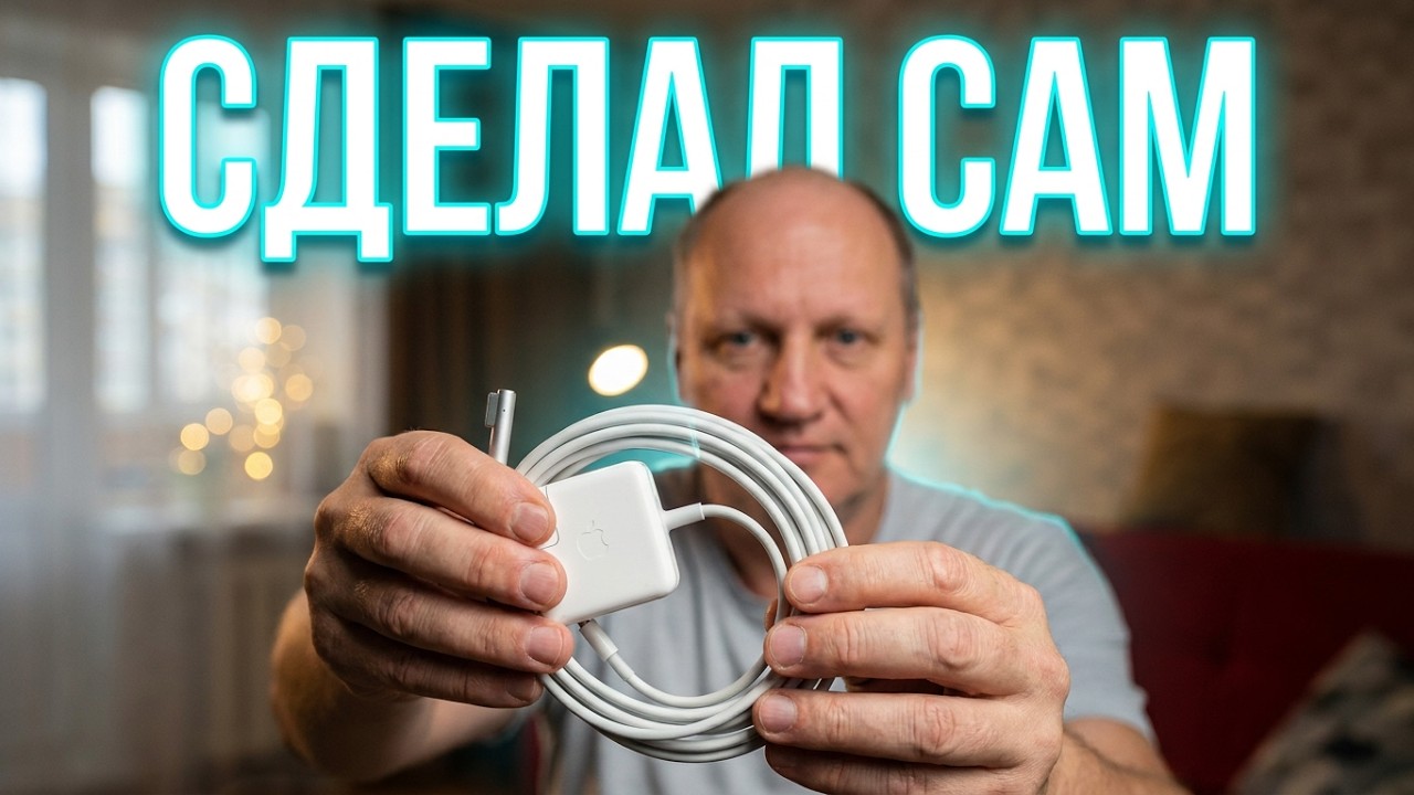 Как заменить кабель питания Mag Safe для MacBook самостоятельно, ремонт с @foveonyc
