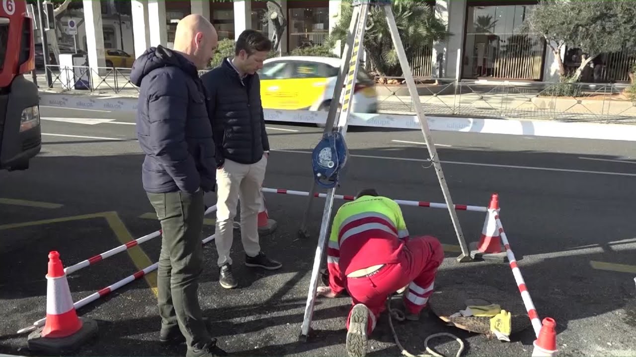 15/01/2025 Eivissa inicia reparacions per frenar la infiltració d’aigua marina al clavegueram