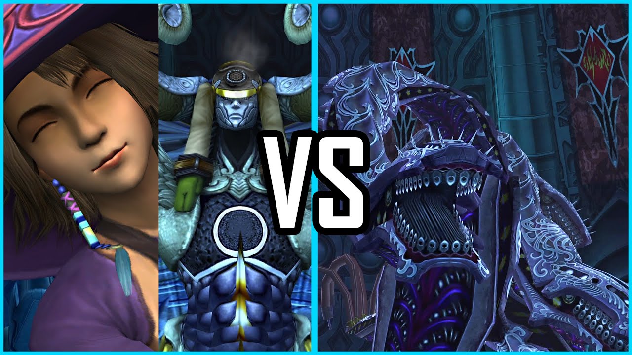 Turbo Cast Yuna & Almighty Shinra vs. Major Numerus | Final Fantasy X-2 HD Remaster