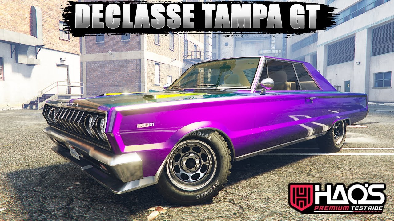 DECLASSE TAMPA GT (HSW) - настоящий МАСЛКАР с тюнингом Хао в GTA Online