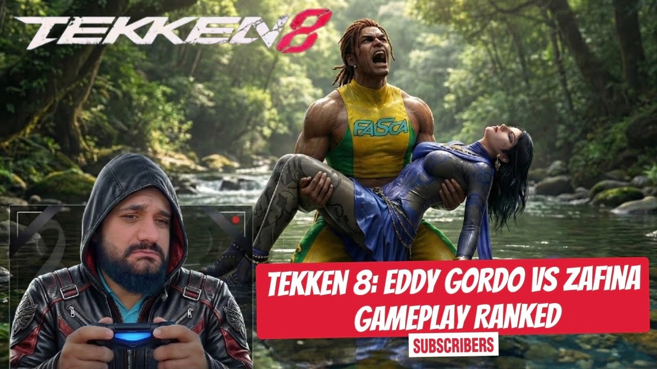 Tekken 8: Eddy Gordo vs Zafina - Gameplay Ranked