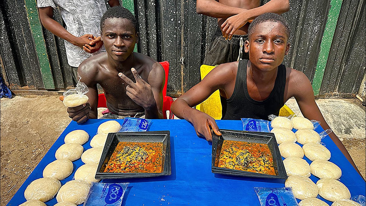 BIG MEN FOOD CHALLENGE WINNER GOES WITH 20,000