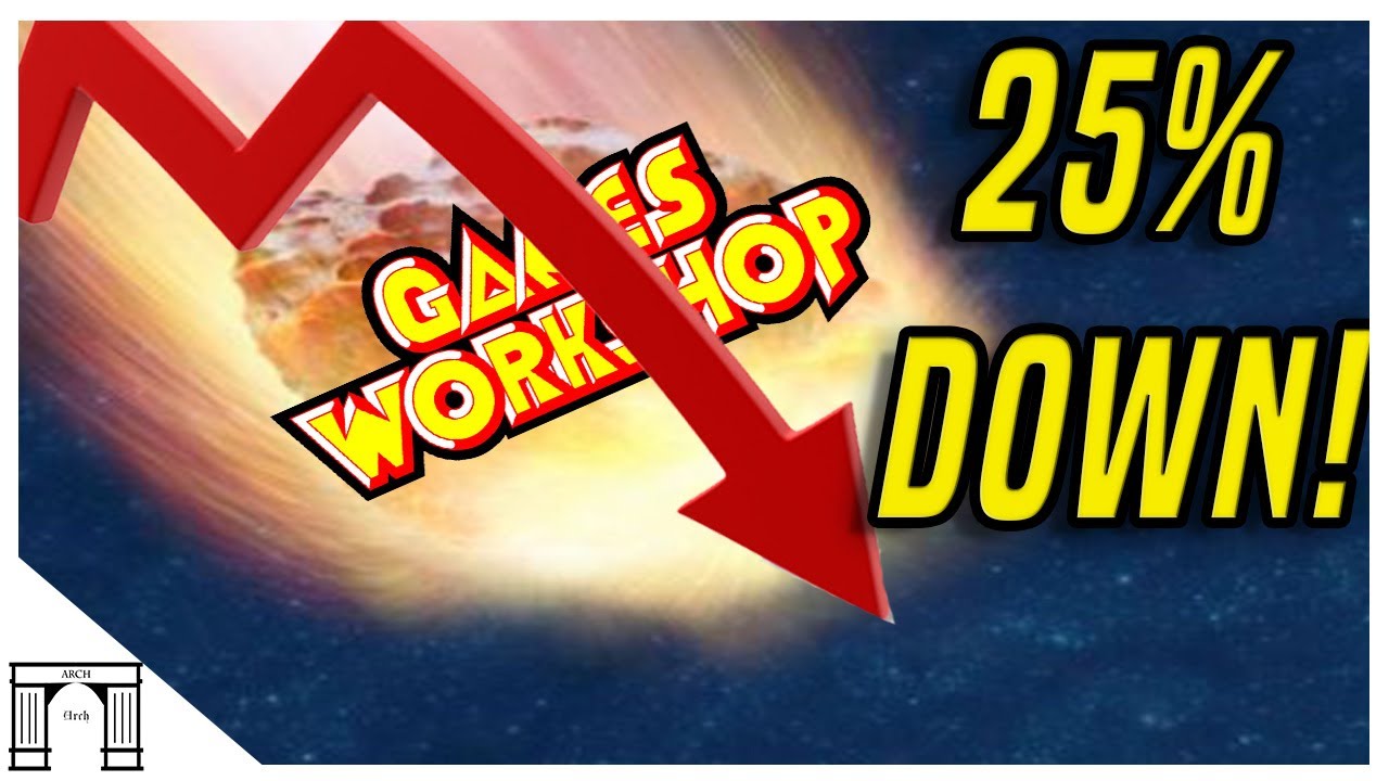 Warhammer + Is KILLING WARHAMMER! 25% Of GW's Stock Value WIPED OUT! As They 