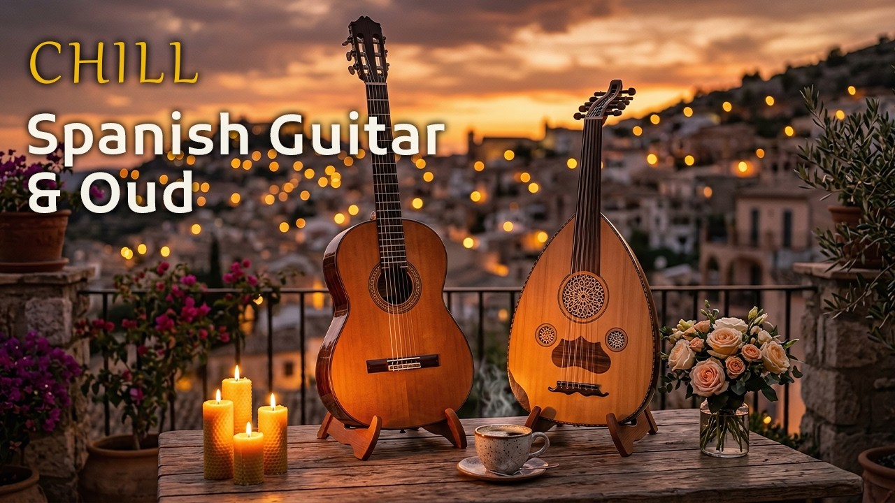 Mystical Arabic Oud & Spanish Guitar Collection | Flamenco Rumba Ambient Night Journey