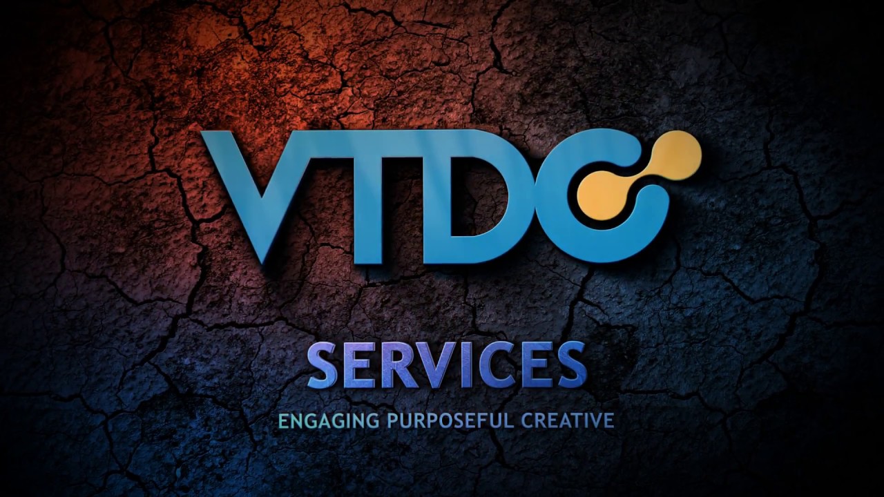 VTDC Services Logo Reveal Dark