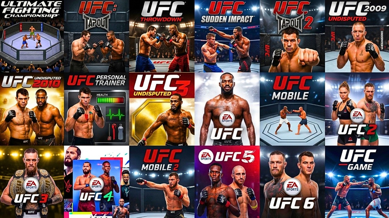 The Evolution of UFC&nbsp;Games (2000-2026)