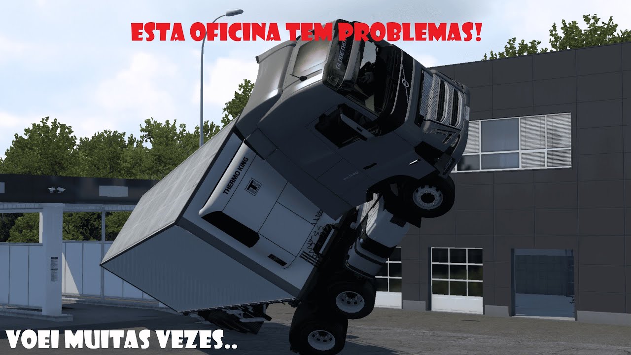 É impossível dar spawn nesta oficina... ✈️Euro Truck Simulator 2