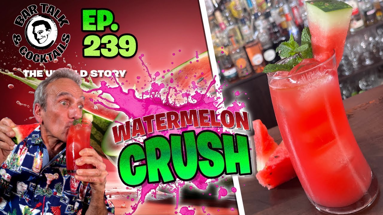 Watermelon Crush Cocktail - Cocktails for Summer! | Bar Talk & Cocktails
