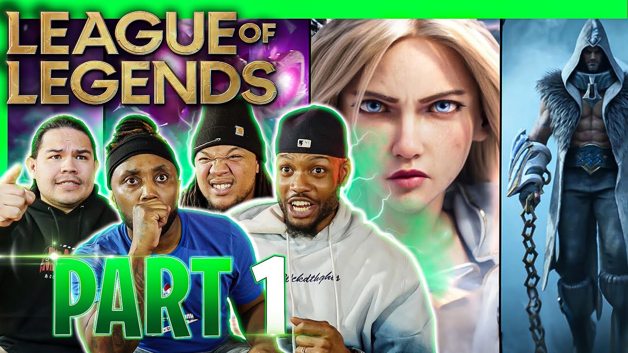 REACTING TO League of Legends Cinematics  AFTER WATCHING ARCANE || Part 1