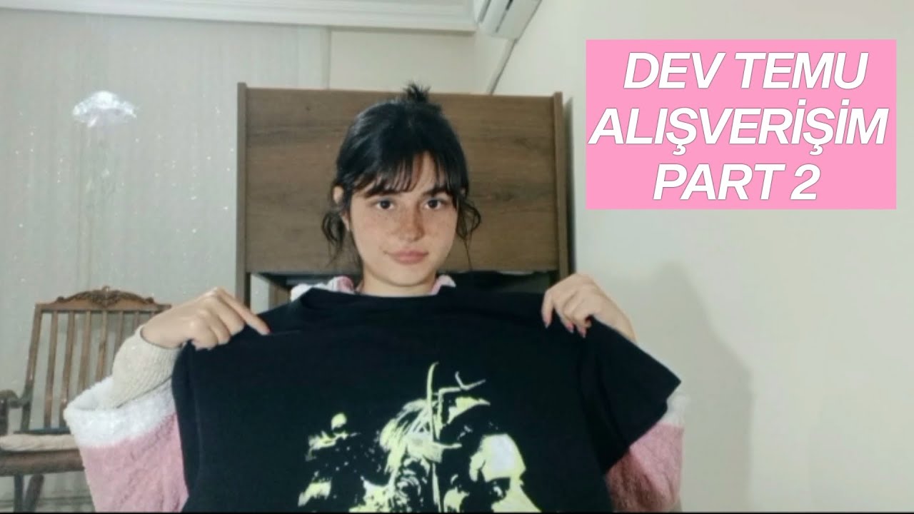 Dev Temu Alışverişim part 2 #temu #kargoacilimi