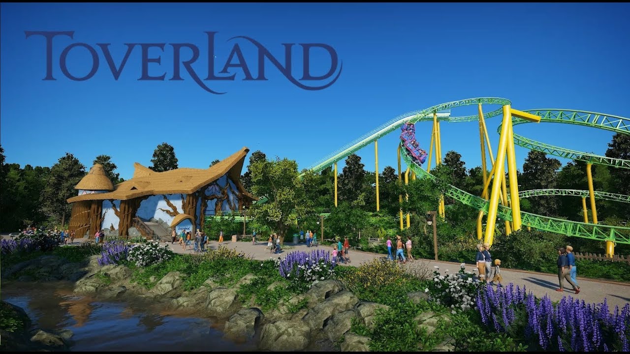 Dwervelwind Spinning Coaster Recreation - Toverland / Planet Coaster