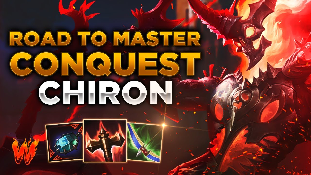 CHIRON, BAZOKAZOS NEXT LVL - Warchi - Smite Road to Master Conquest S11