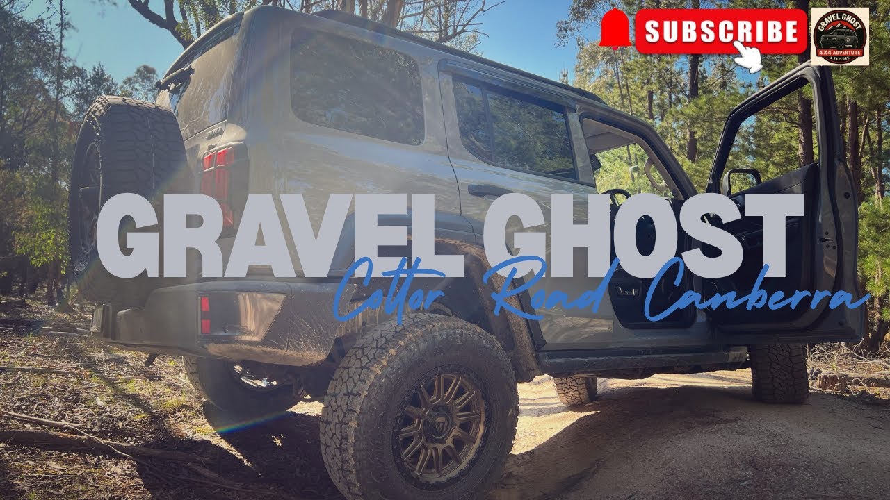 Tank 300 Gravel Ghost - Belly Rubs the Track- Big Noise - Canberra ACT! Insta360 Catches EVERYTHING!