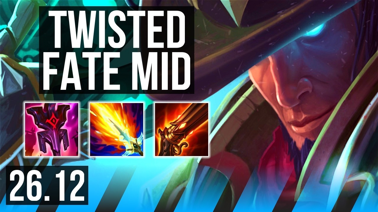 TWISTED FATE vs ZOE (MID) | Deathfire Touch | NA Challenger | 26.12