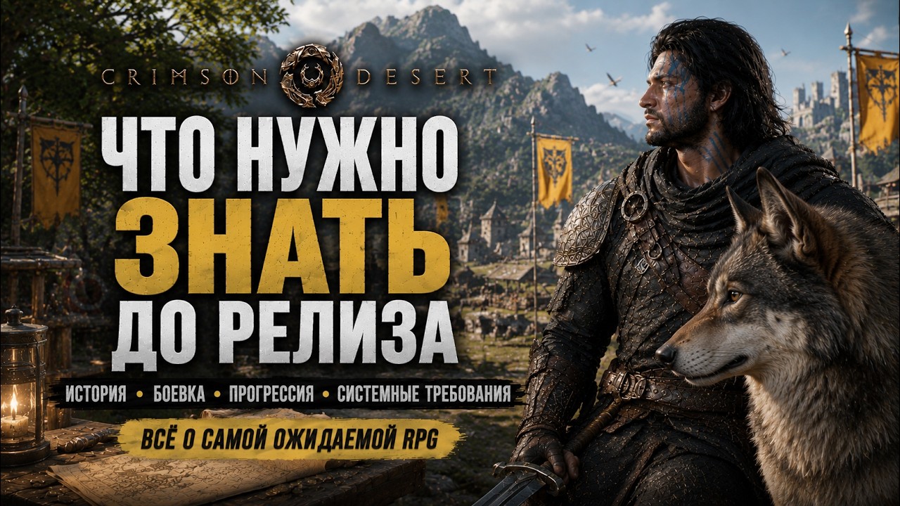 Crimson Desert — ЧТО НУЖНО ЗНАТЬ ДО ПОКУПКИ | Разбор перед релизом
