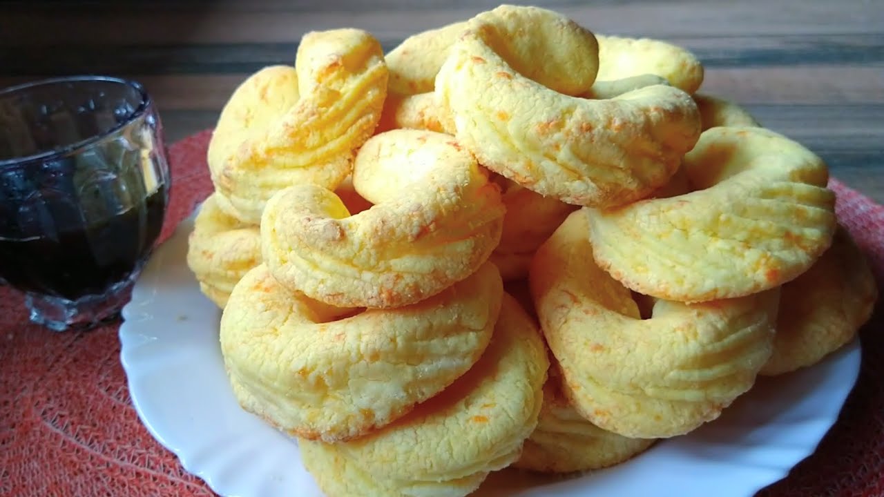 🔥 BISCOITO DE POLVILHO 4 PRATOS -SEM ESCALDAR/biscoito mineiro ❤️ Simoniramos