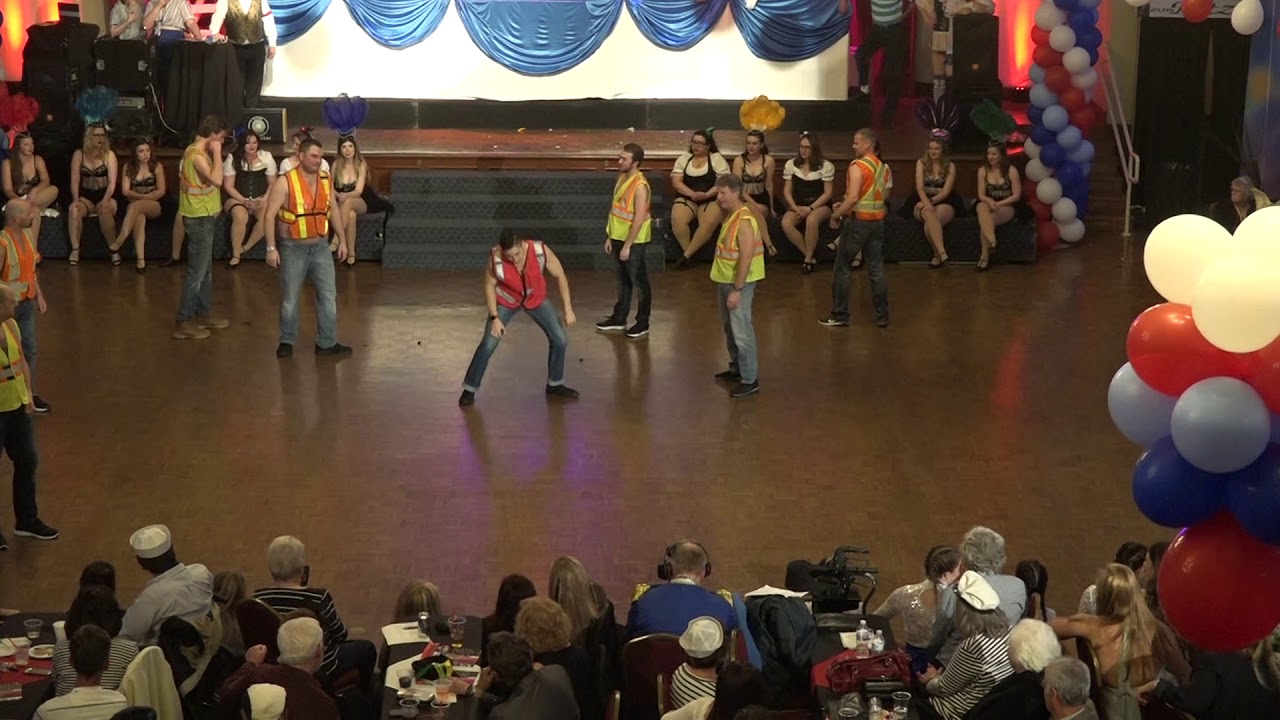 Men’s Ballet - Blauen Funken Edmonton - Anaheim KG Karneval auf der Reeperbahn - 2018