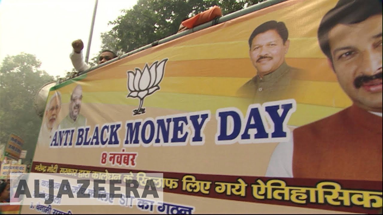 India's demonetisation anniversary highlights divisions