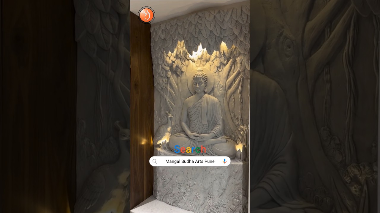Buddha Wall Mural | Wall Sculpture| Wall Art | Wall 3d art #wallsculpture #buddhaart #buddhaartwork