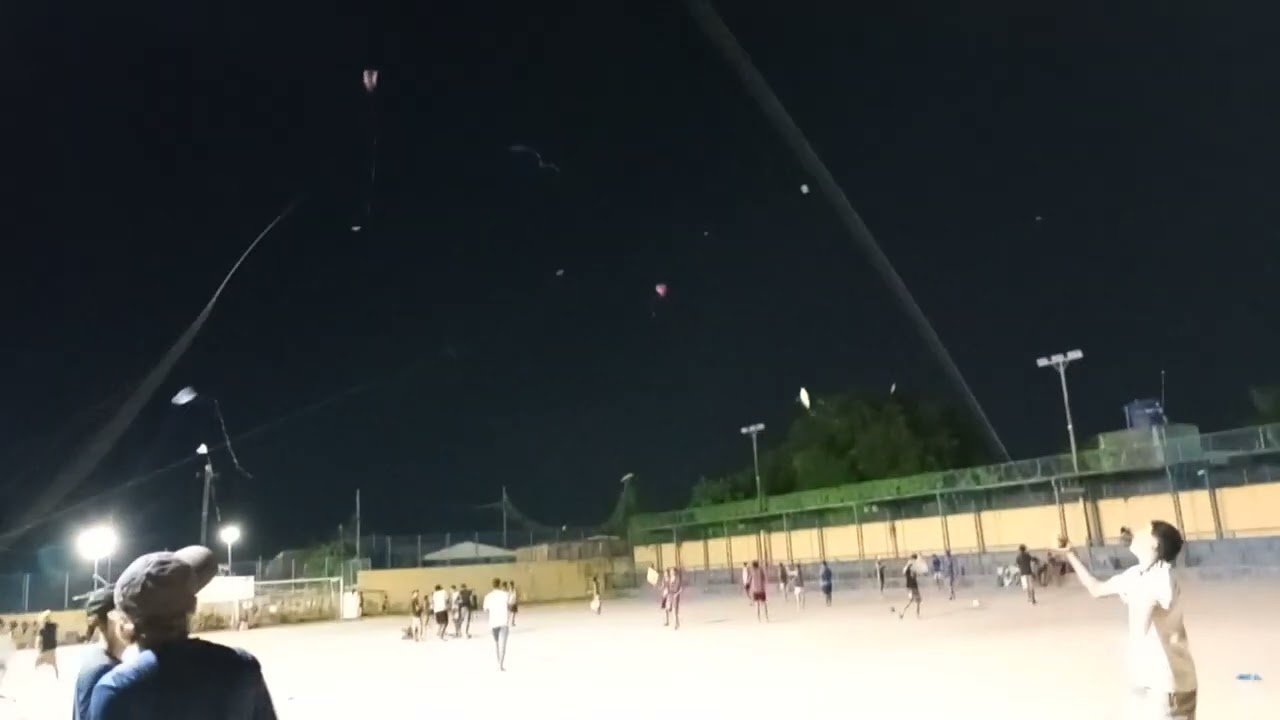 Combate noturno no campo do Polly em Manaus mesmo sem vento galera tava na gana 🪁🔥