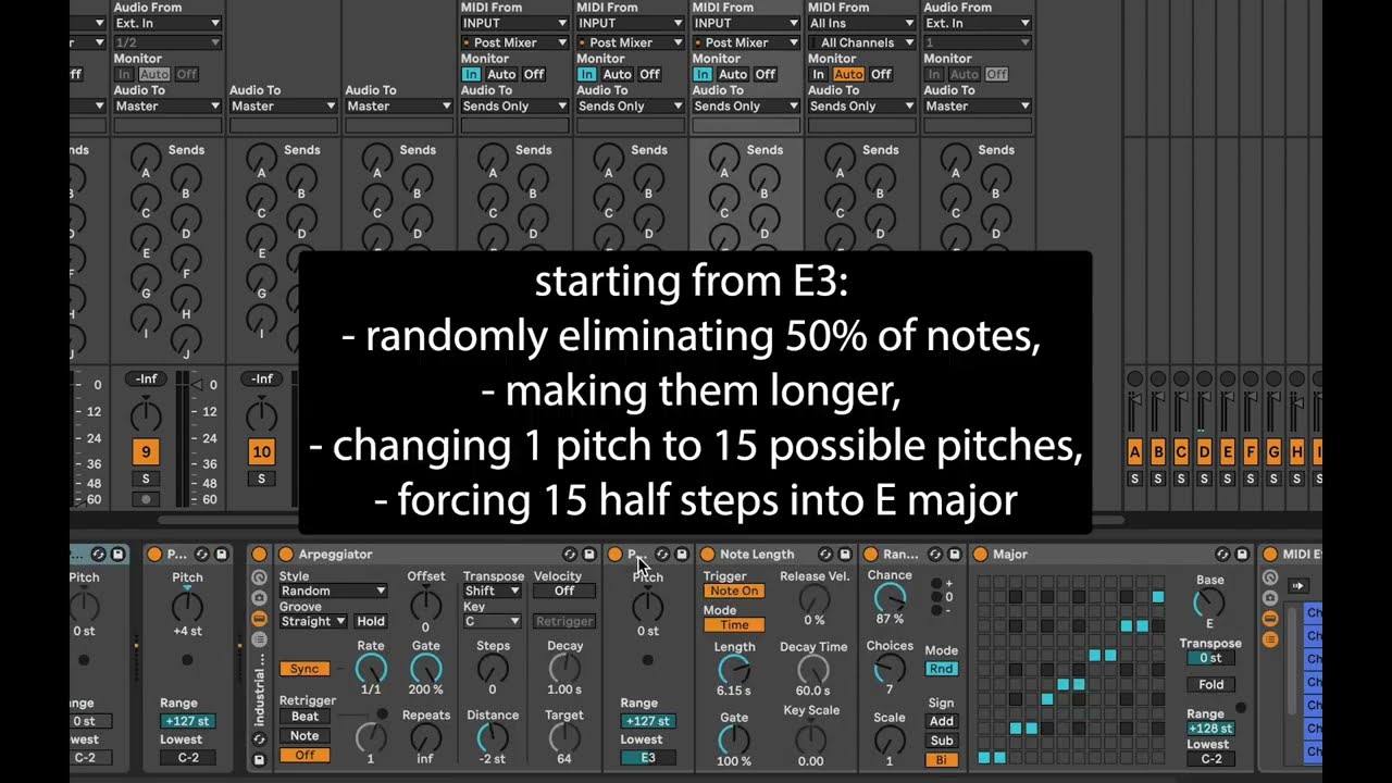 How I Make Generative Music in Ableton Live 11 Suite
