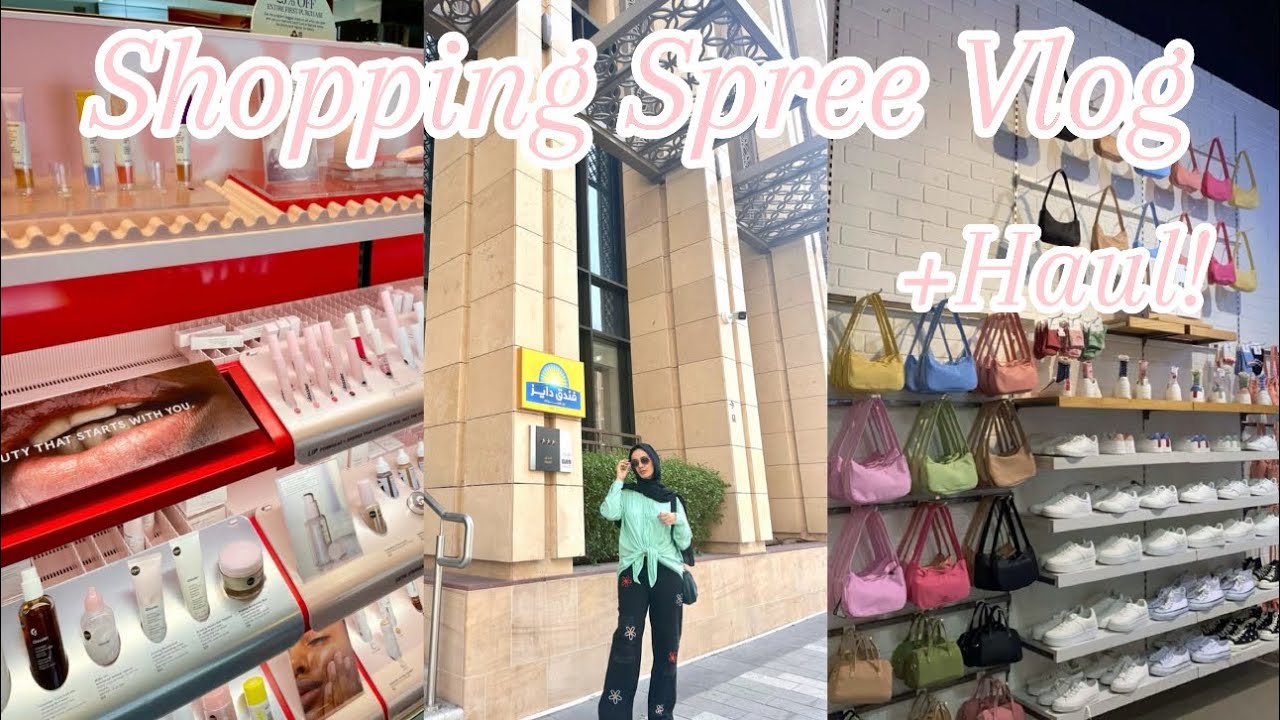 Shopping Spree Vlog! +Haul! Everything I got in Dubai🛍️