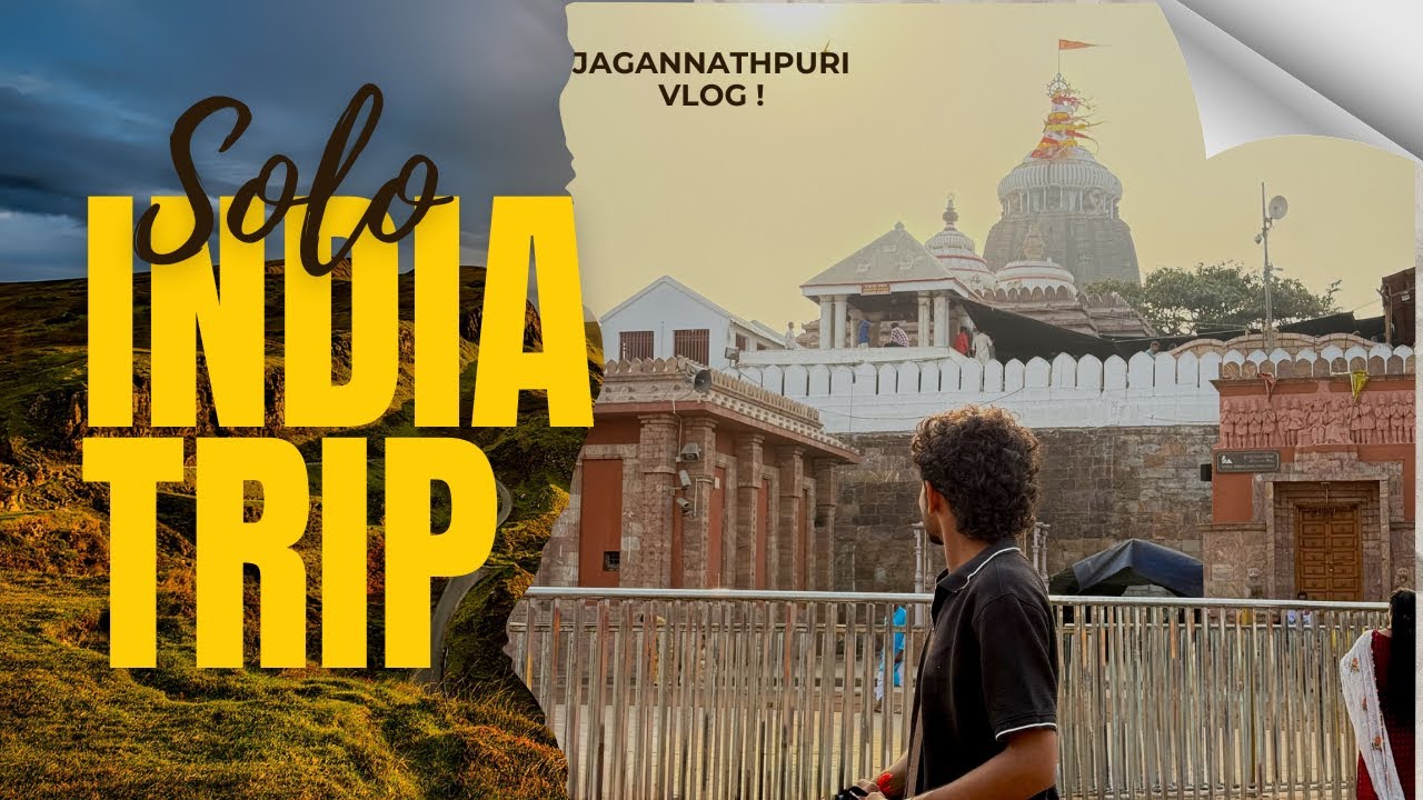 India solo trip |vlog-4 |jagannath puri dham |