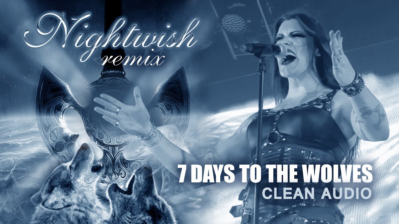 Nightwish - 7 Days to the Wolves (with Floor Jansen) | Studio Version Remix (Clean Audio)