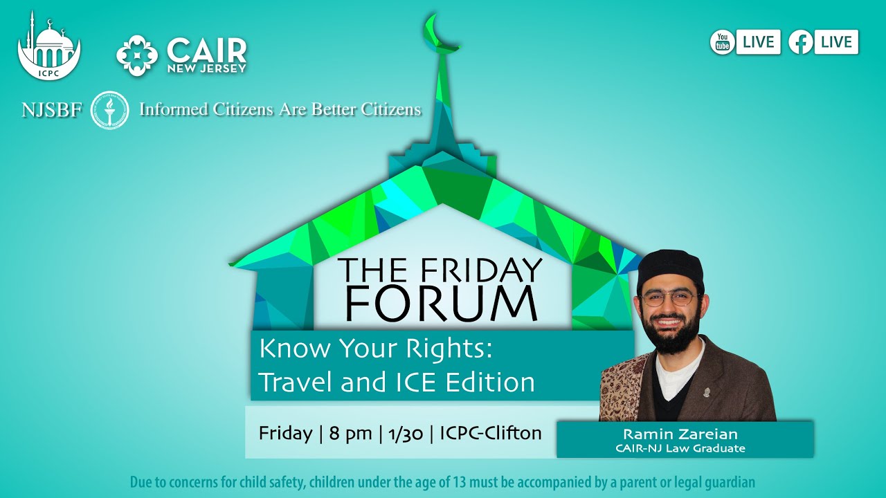 Know Your Rights: Travel and ICE Edition | The Friday Forum