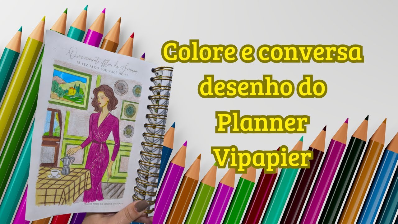 Colore e conversa Planner Vipapier 