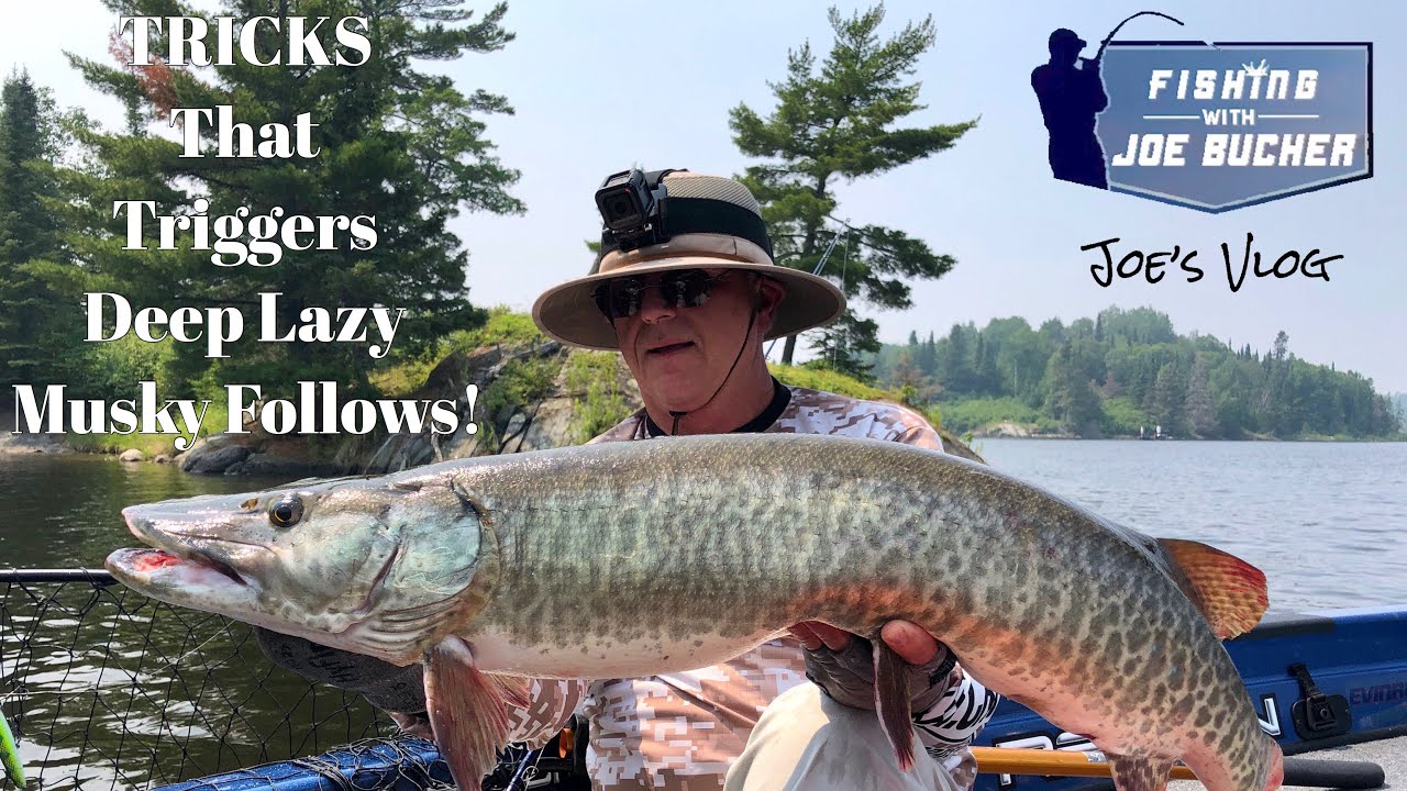 Tricks that Trigger Deep Musky Follows | Joe's Vlog | Fishing with Joe Bucher