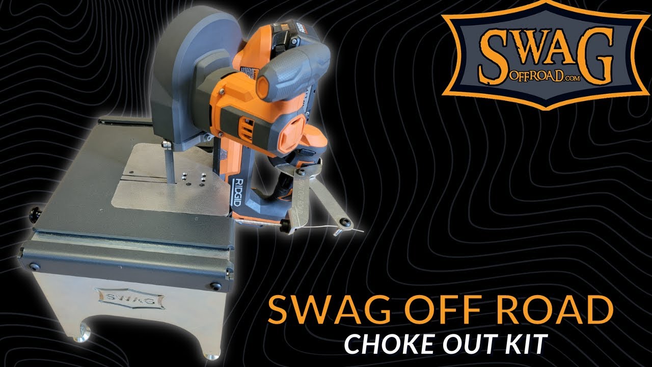 SWAG Off Road Choke Out Kit. Power on your corded/battery operated saw with a simple pull tab!