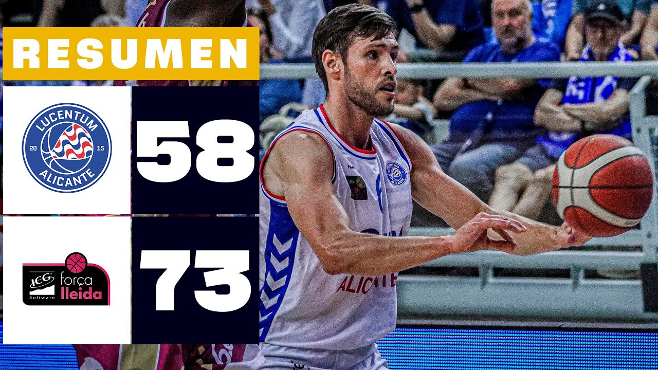 HLA ALICANTE 58-73 ICG FORÇA LLEIDA | RESUMEN PARTIDO 3 PLAYOFF LEB ORO