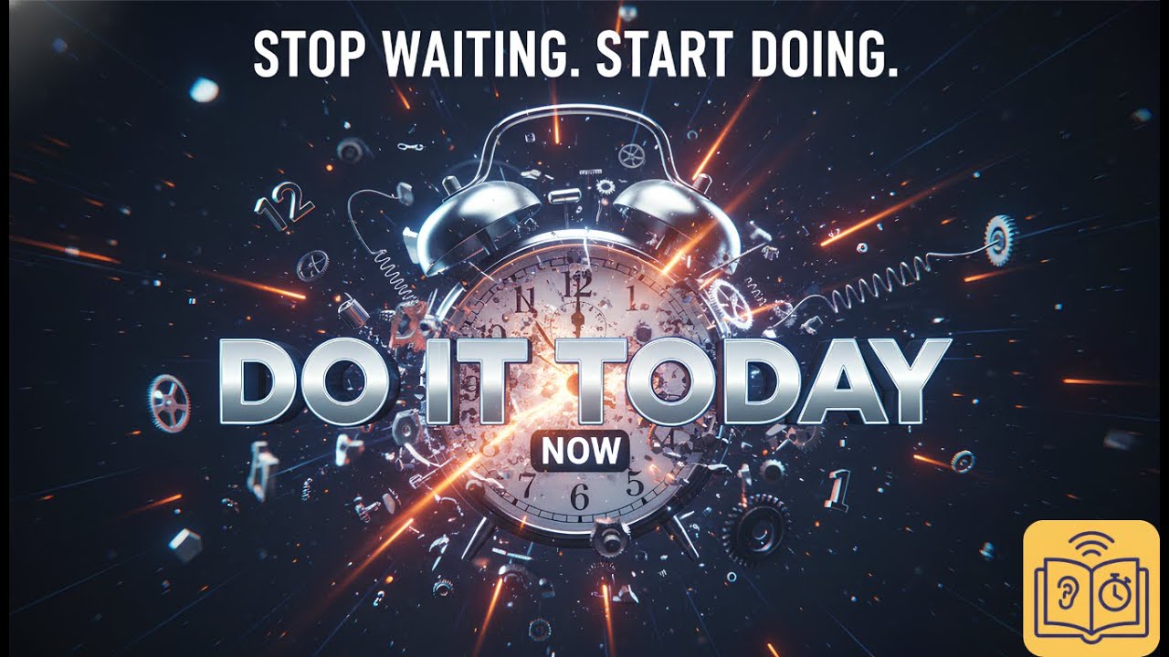 TAK PERNAH TELAT LAGI: Panduan ANTI-PROKRASTINASI dari Do It Today | Audiobook Summary Indonesia