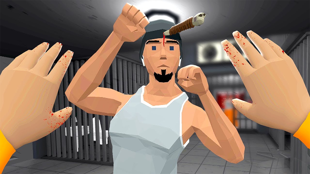 БОРЬБА: заключённые сбегают из тюрьмы — геймплей Frenzy VR (песочница)